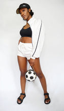 Load image into Gallery viewer, STRIPED WINDBREAKER SHORT SET