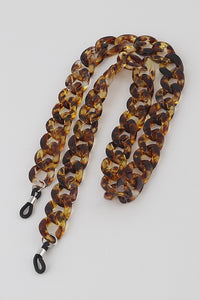 TORTOISE EYEGLASS CHAIN