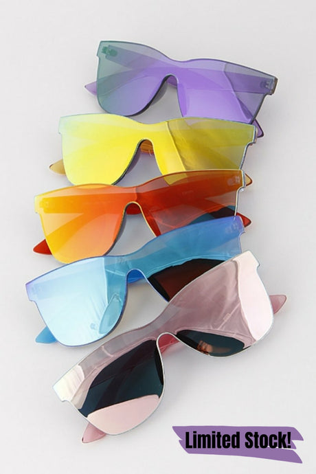 DUAL TONE REFLECTIVE SHADES